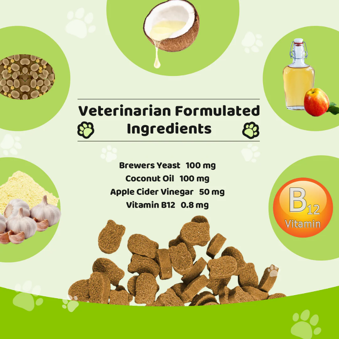 Salmon-Flavoured Flea & Tick Chews – Natural Defence for Cats & Dogs - Image 6