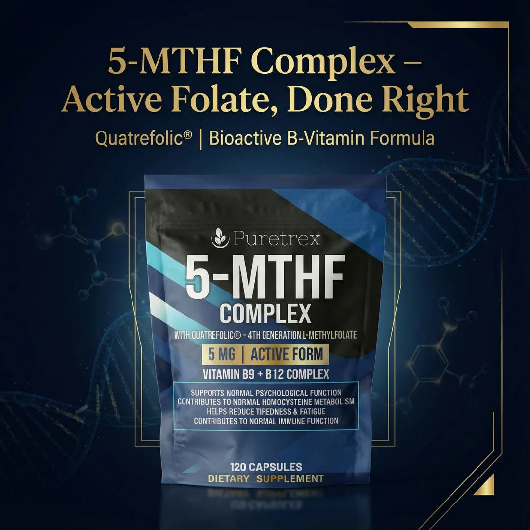 5-MTHF Active Folate Complex – Quatrefolic®, B12 & Biotin - Image 4