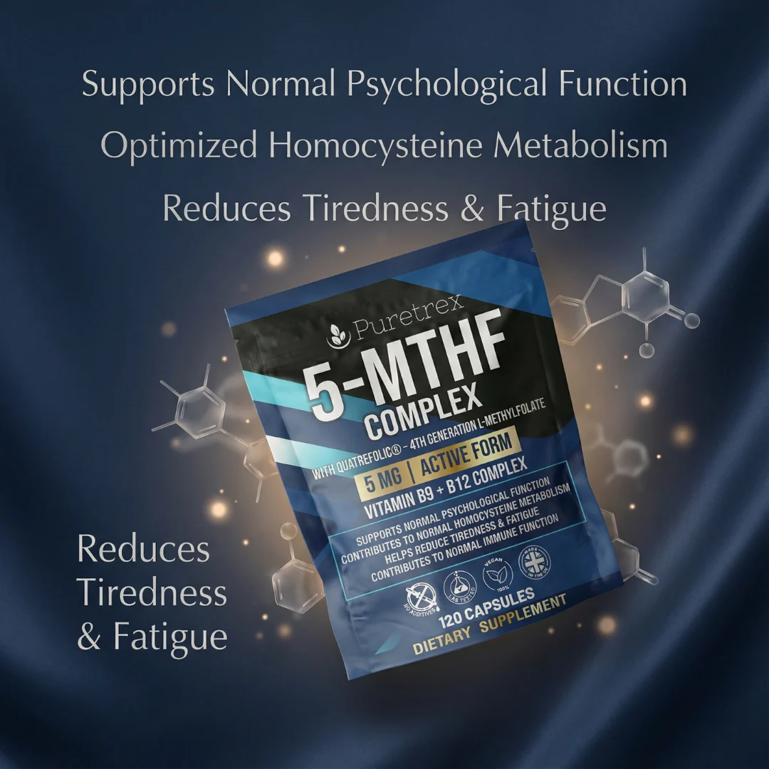 5-MTHF Active Folate Complex – Quatrefolic®, B12 & Biotin - Image 7