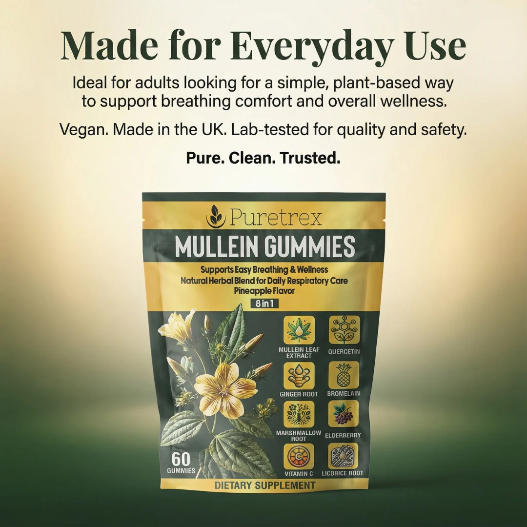 8-in-1 Mullein Gummies – Lung & Wellness Formula - Image 6