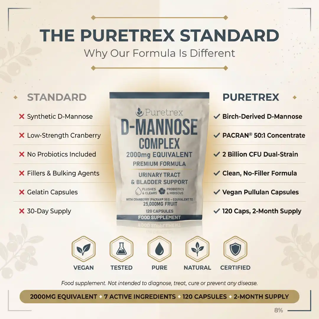 D-Mannose Complex – Cranberry, Hibiscus, Probiotics & Zinc - Image 5
