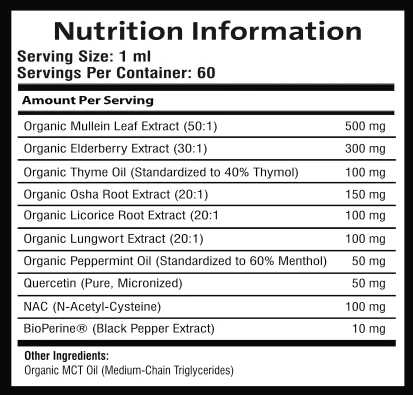 Elite Mullein Drops – Elderberry, Lungwort & Thyme Herbal Formula - Image 6