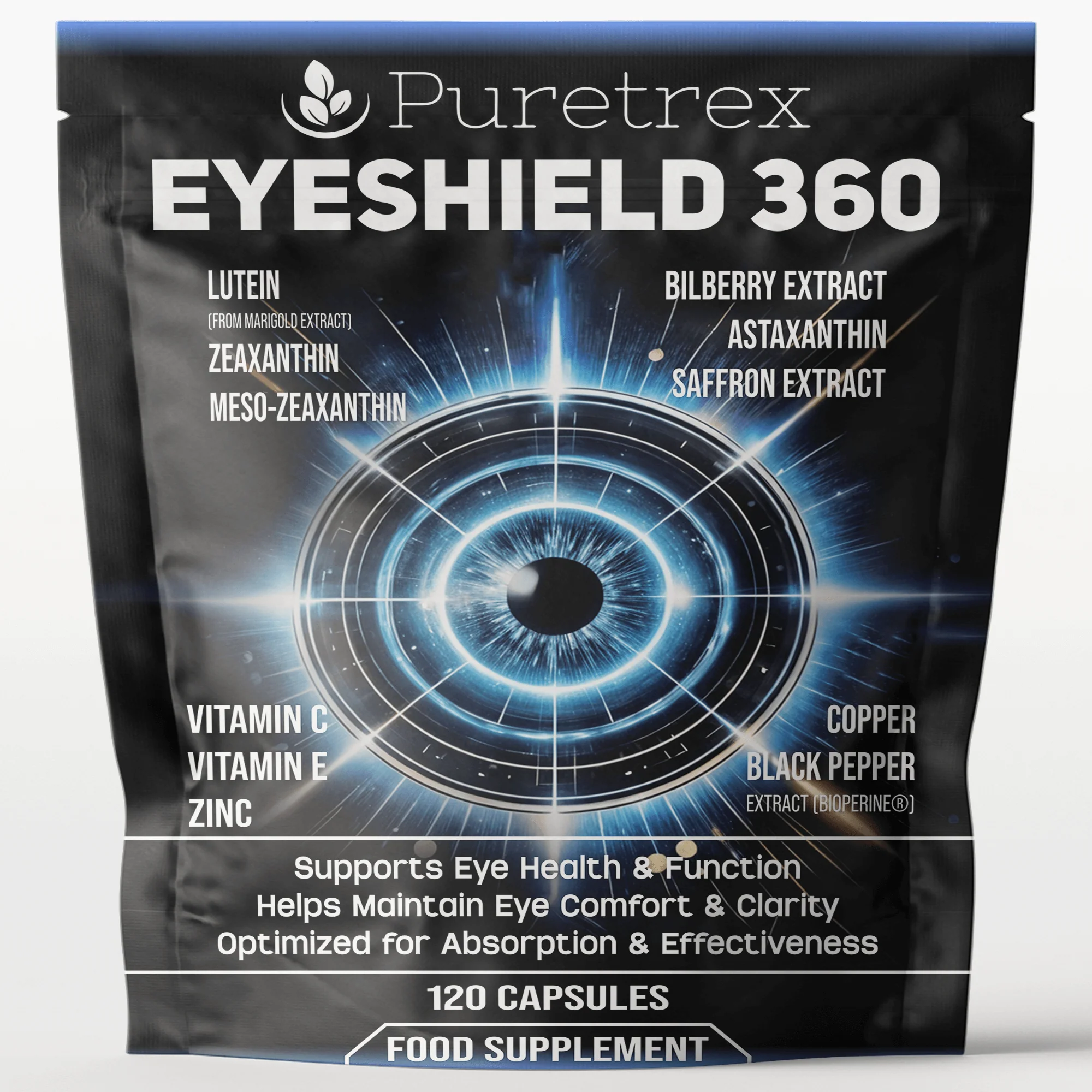 Eyeshield 360 Vision Support – Lutein, Zeaxanthin, Bilberry & Astaxanthin