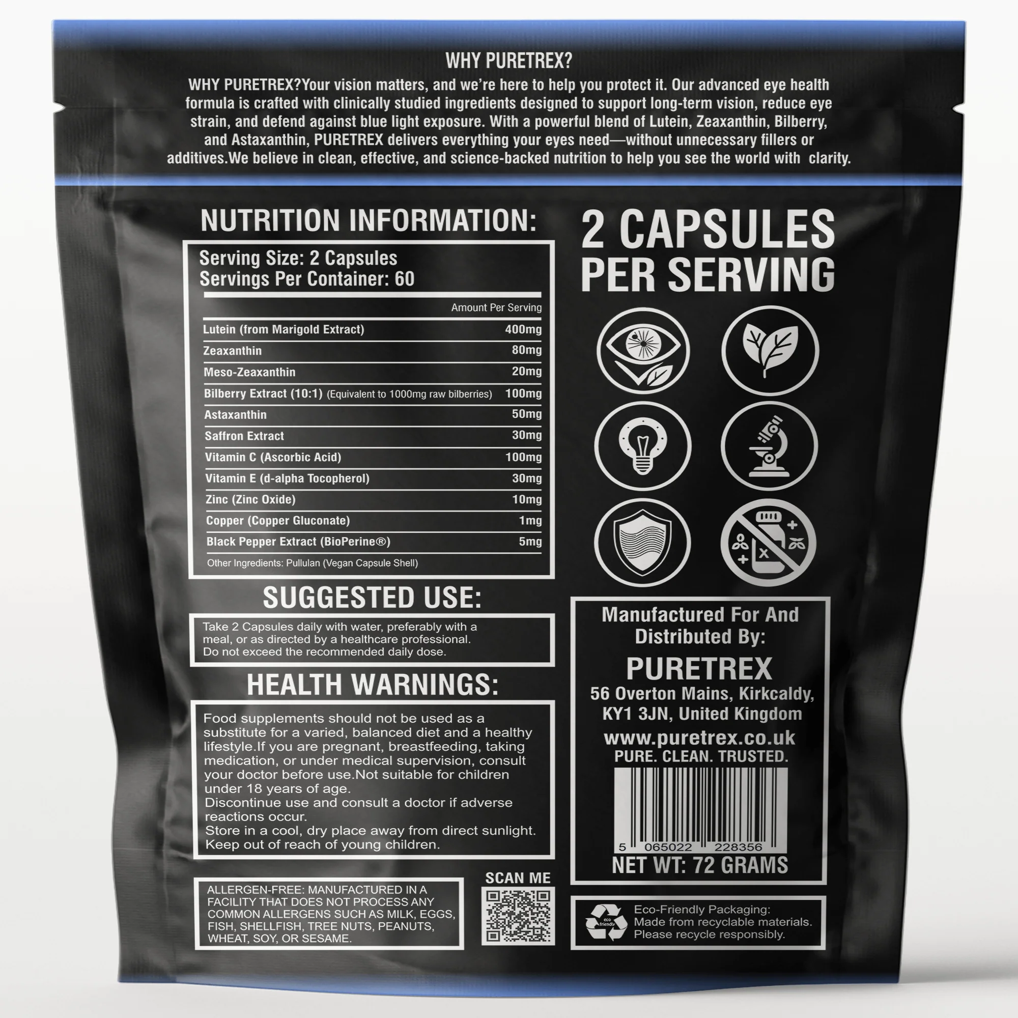 Eyeshield 360 Vision Support – Lutein, Zeaxanthin, Bilberry & Astaxanthin - Image 8
