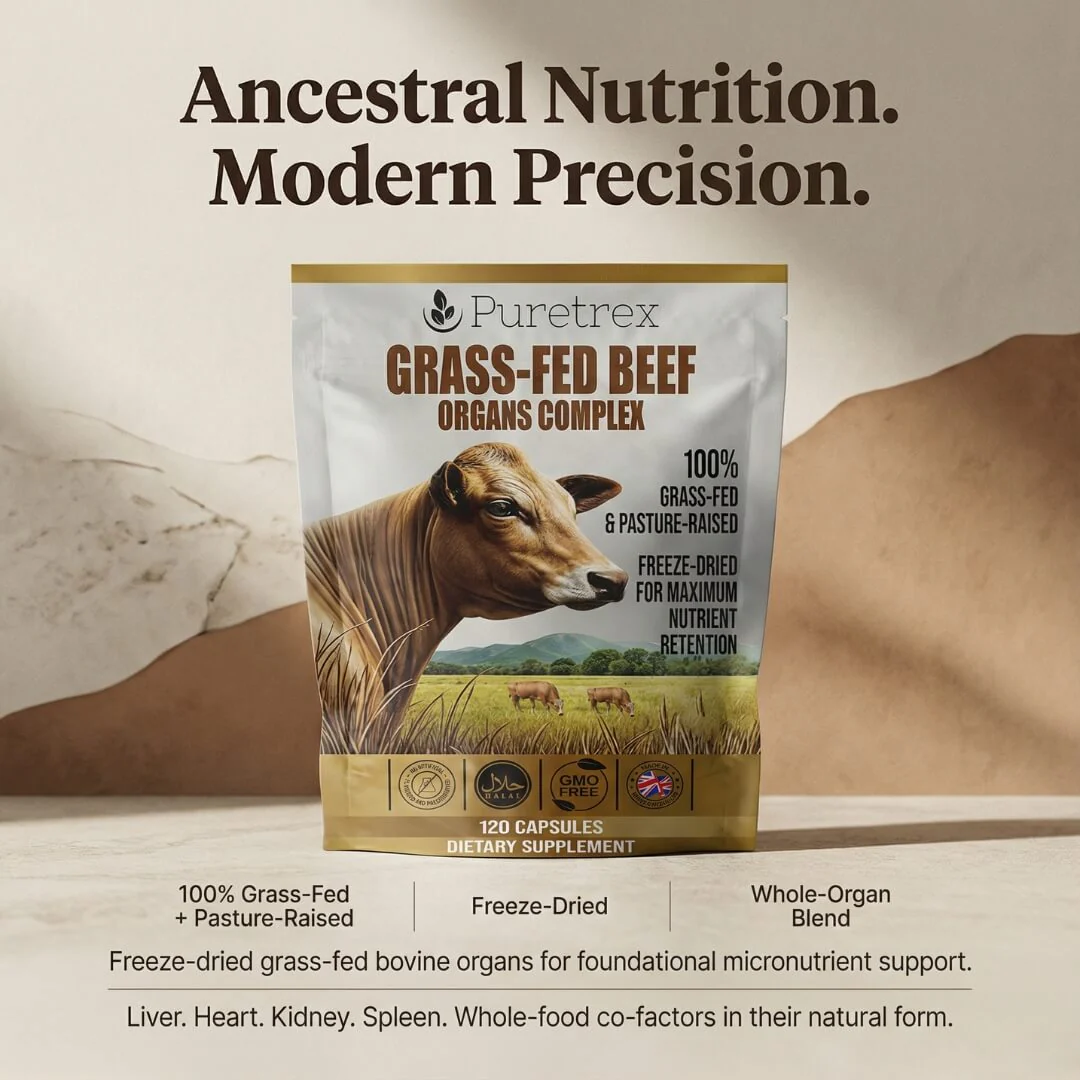 Grass-Fed Beef Organs Complex – Liver, Heart, Kidney & Spleen - Image 3
