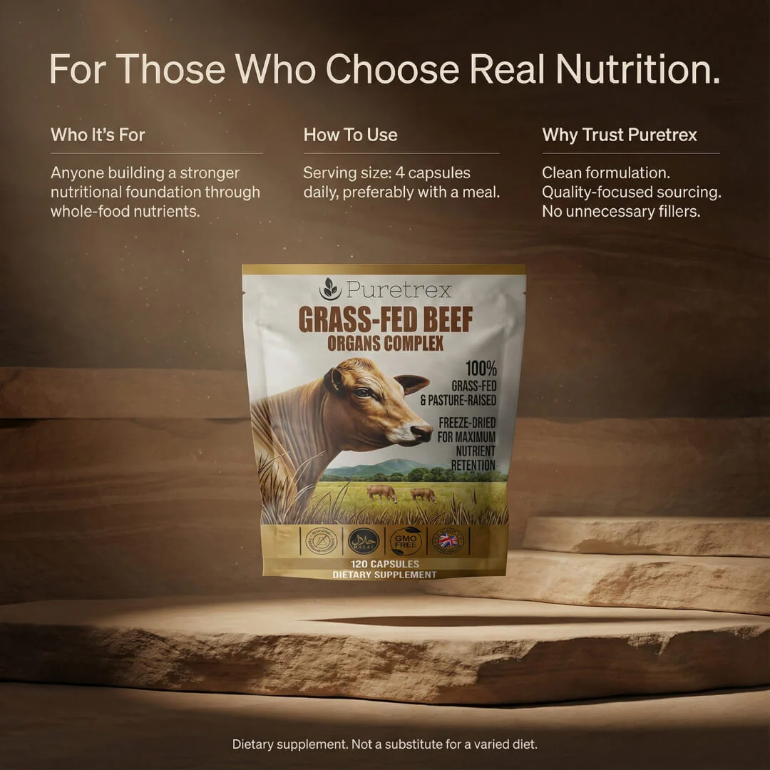 Grass-Fed Beef Organs Complex – Liver, Heart, Kidney & Spleen - Image 4