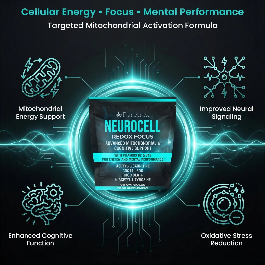 Neurocell Redox Focus – Advanced Nootropic & Mitochondrial Support Capsules - Image 5