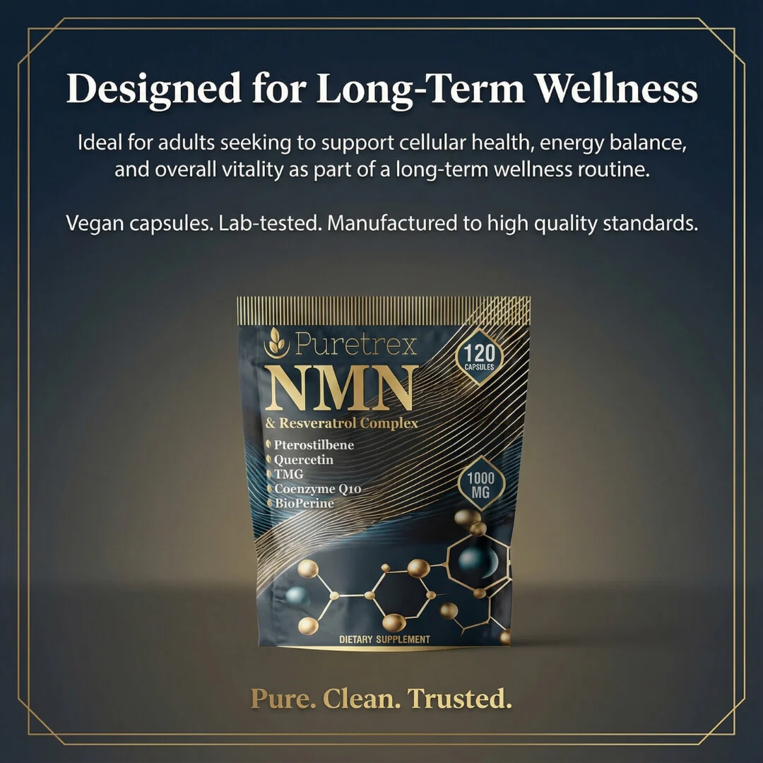 NMN & Resveratrol 7-in-1 Complex – CoQ10, TMG & BioPerine® - Image 3