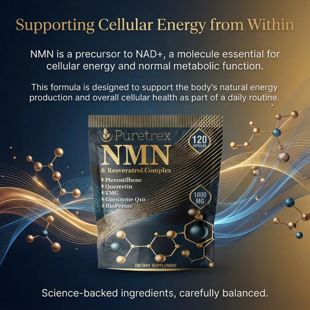 NMN & Resveratrol 7-in-1 Complex – CoQ10, TMG & BioPerine® - Image 5
