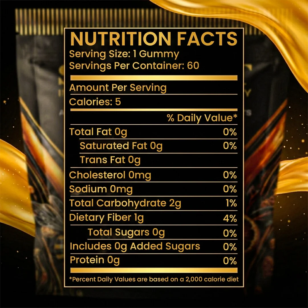 Shilajit Gummies – Manuka Honey & Blood Orange with Ashwagandha & Cordyceps - Image 5