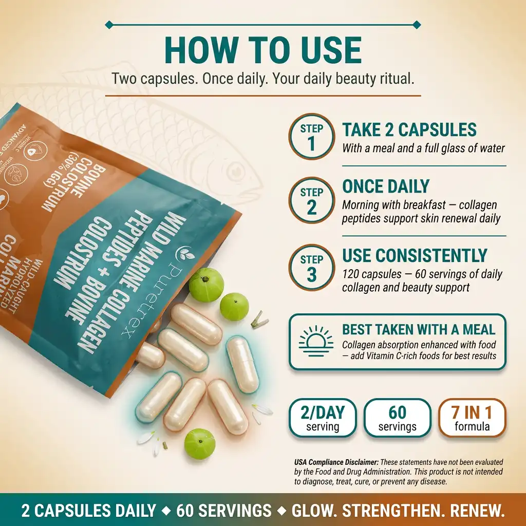Wild Marine Collagen Peptides – Bovine Colostrum & Hyaluronic Acid - Image 9