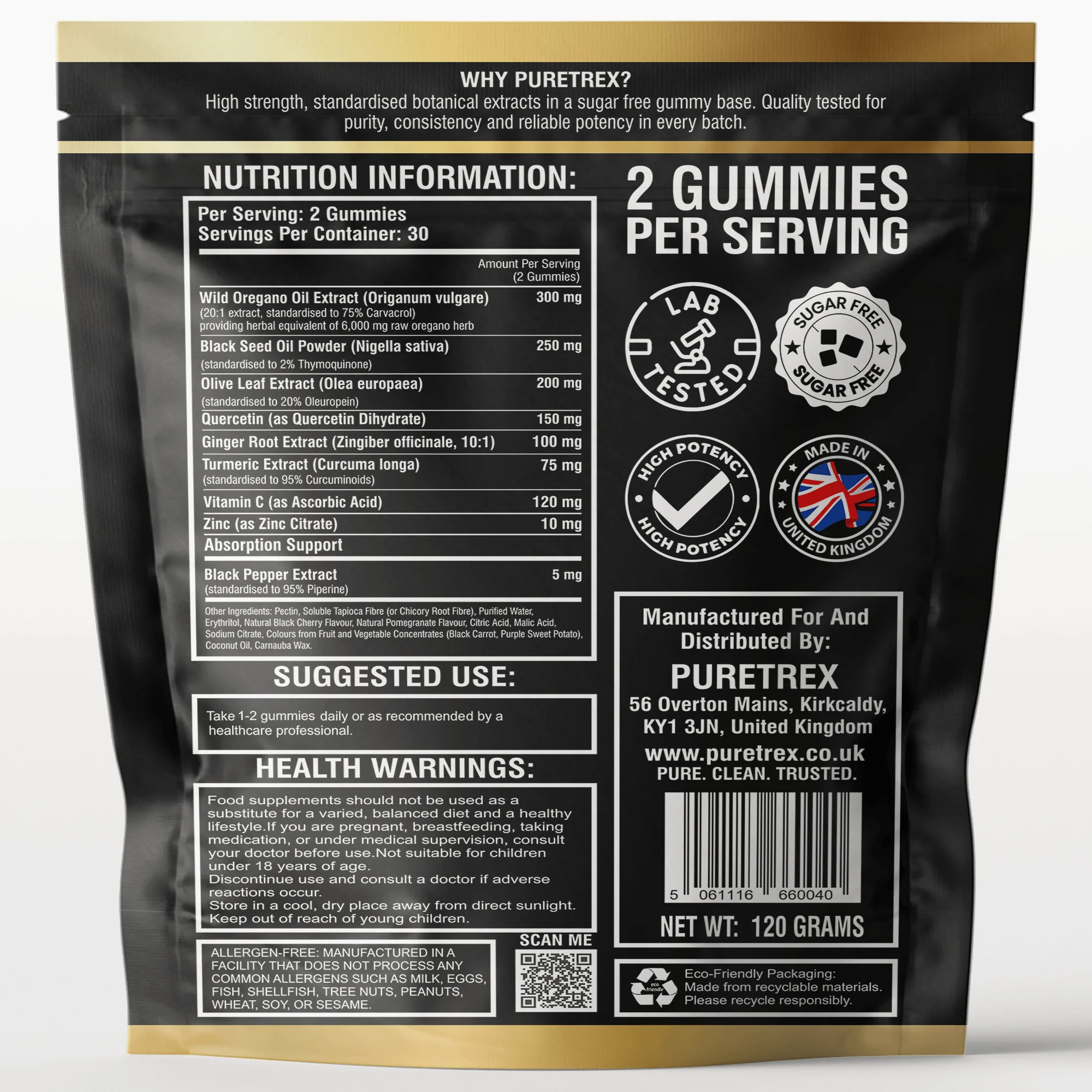 Wild Oregano Oil Gummies – Black Cherry & Pomegranate - Image 8